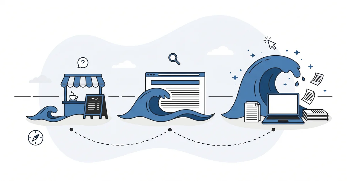 AI search hits informational queries hard and e-commerce light, the uneven impact this post maps.