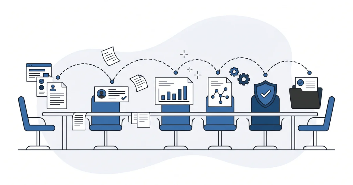 Six B2B committee seats each need specific proof, the mismatch stalling deals at one seat.
