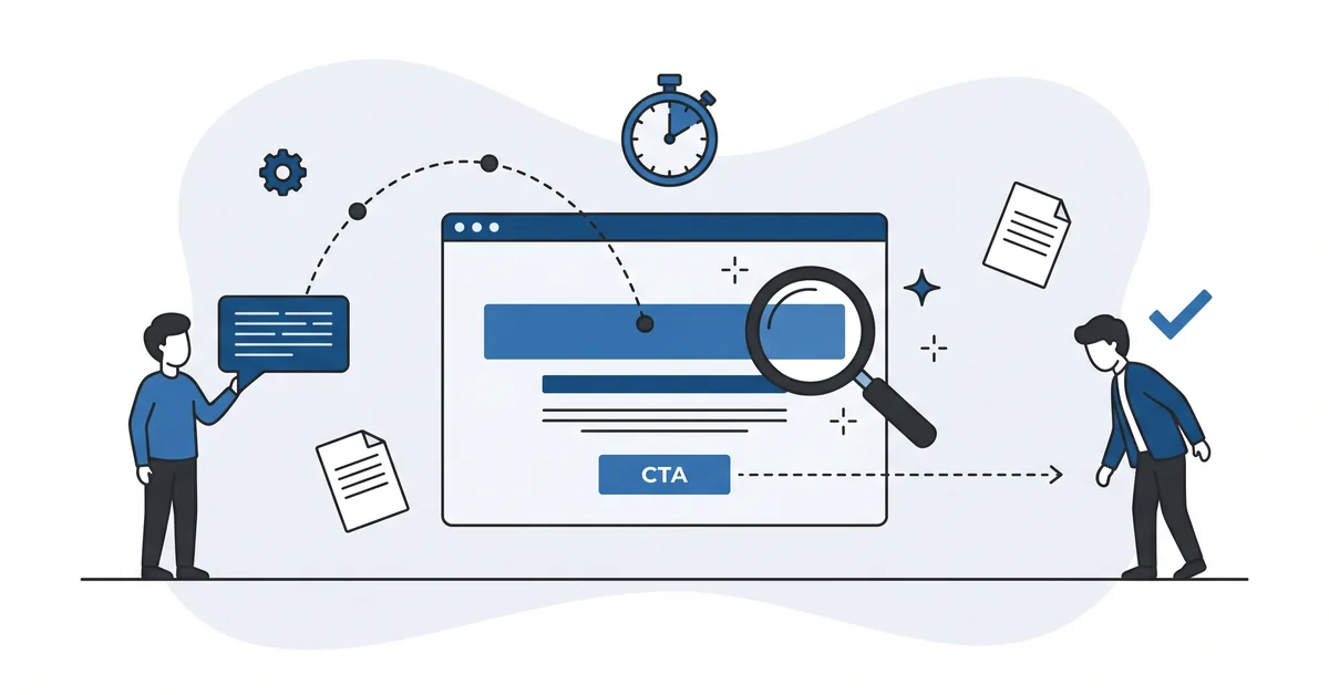 Clear small-business messaging is recognition speed, not word count, the recognize-yourself test under ten seconds.