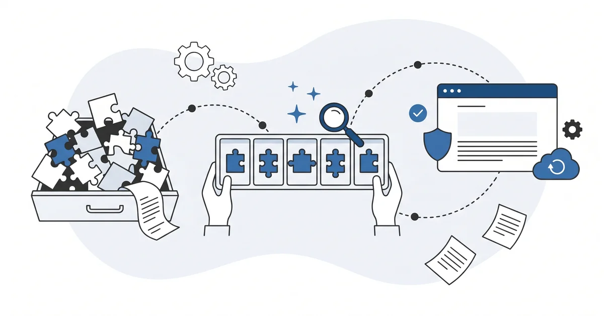 Five irreducible plugin categories every beginner WordPress site needs, the function-first list this post defends.