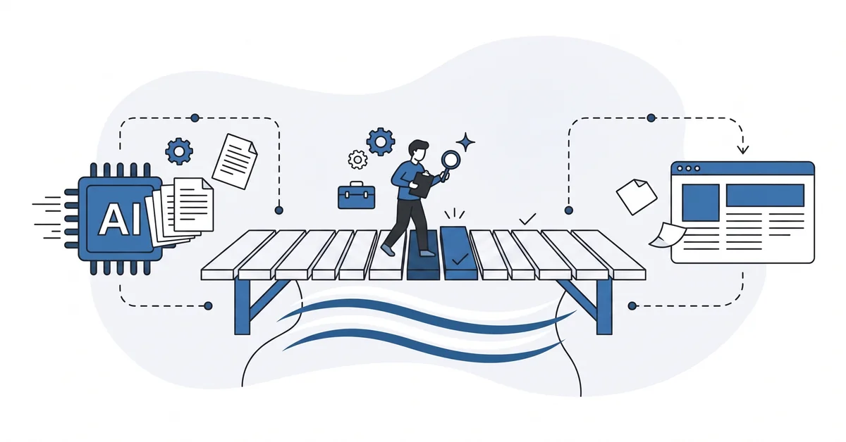 Three rules keeping AI copy honest for small-business buyers, the trust-line discipline this post defends.