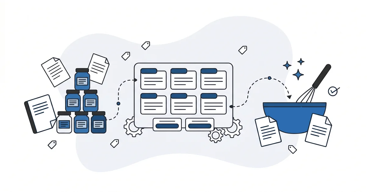 Six constant prompt components keeping ChatGPT output predictable, the reusable-structure discipline this post teaches.