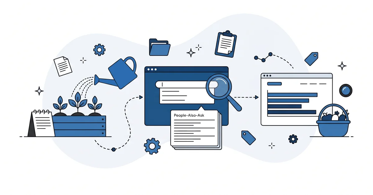 Free keyword research workflow built on Search Console, AutoComplete, and People Also Ask.