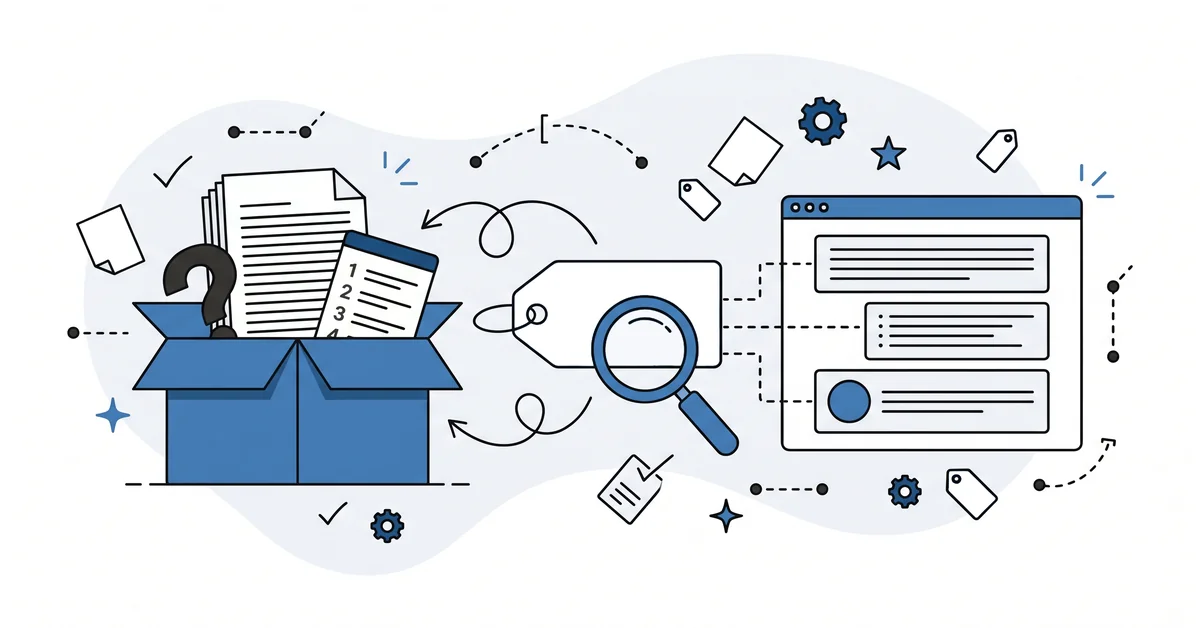 Schema markup matched to a page's actual content shape, the write-first-mark-up-second discipline this post defends.