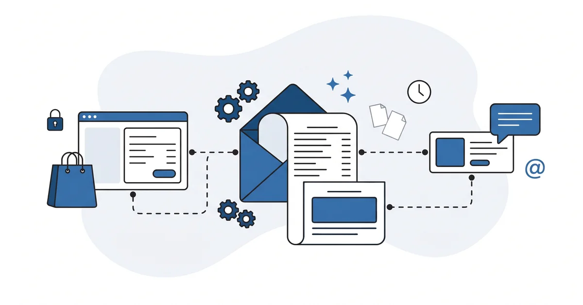 Transactional email opens running 10x marketing rate, the subordinate marketing layer this post unlocks.
