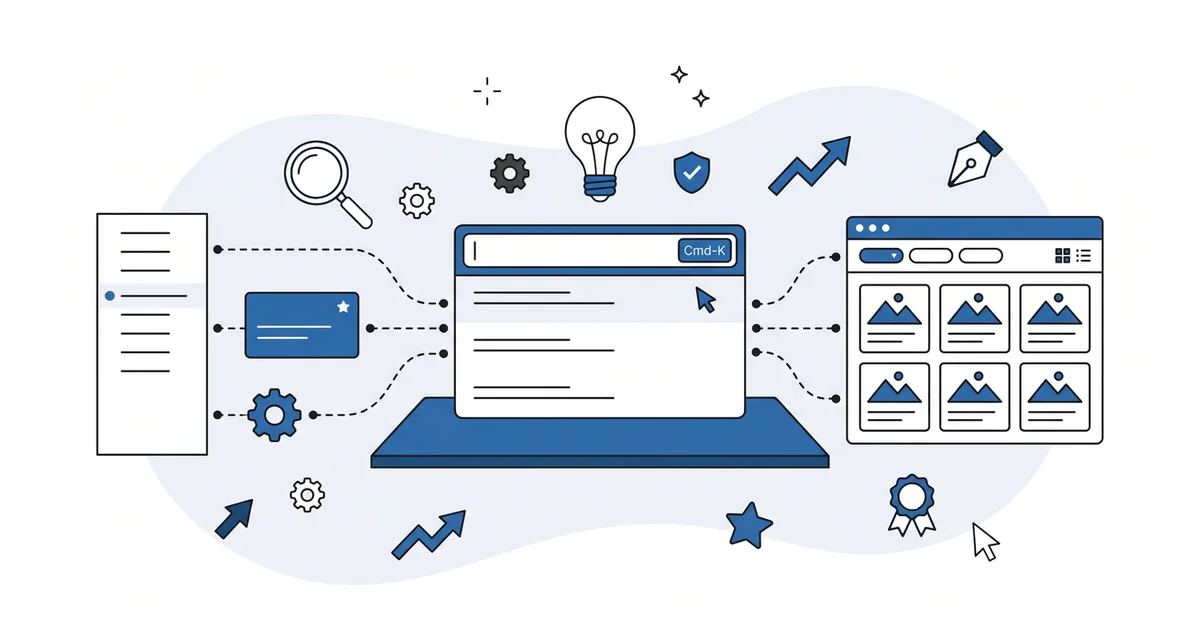New WordPress 7 wp-admin navigated via the Command Palette, the orientation this post lays out.